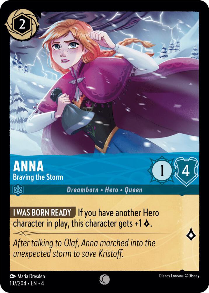 Anna Braving the Storm (Ursula's Return) 