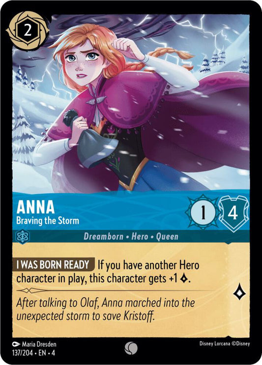 Anna Braving the Storm (Ursula's Return) 