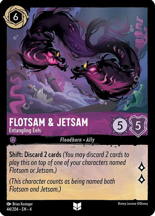 Flotsam and Jetsam Entangling Eels (Ursula's Return)  - Cold Foil