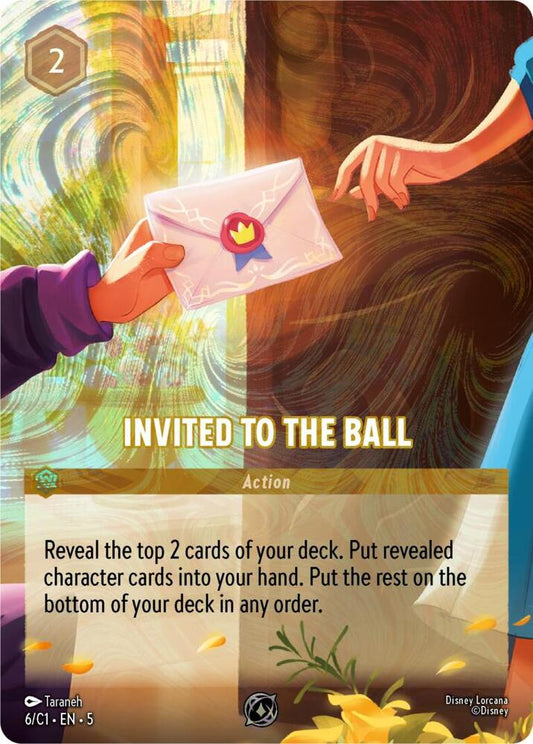 Invited to the Ball (Disney Lorcana Promo Cards)  - Holofoil