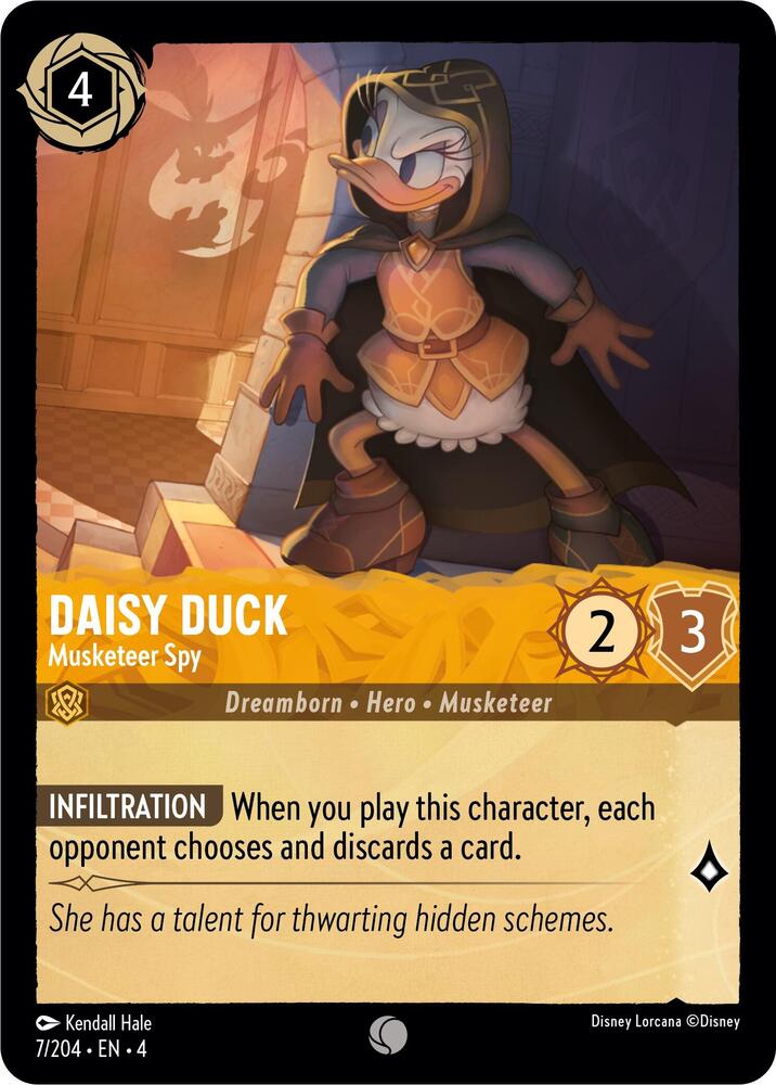 Daisy Duck Musketeer Spy (Ursula's Return) 