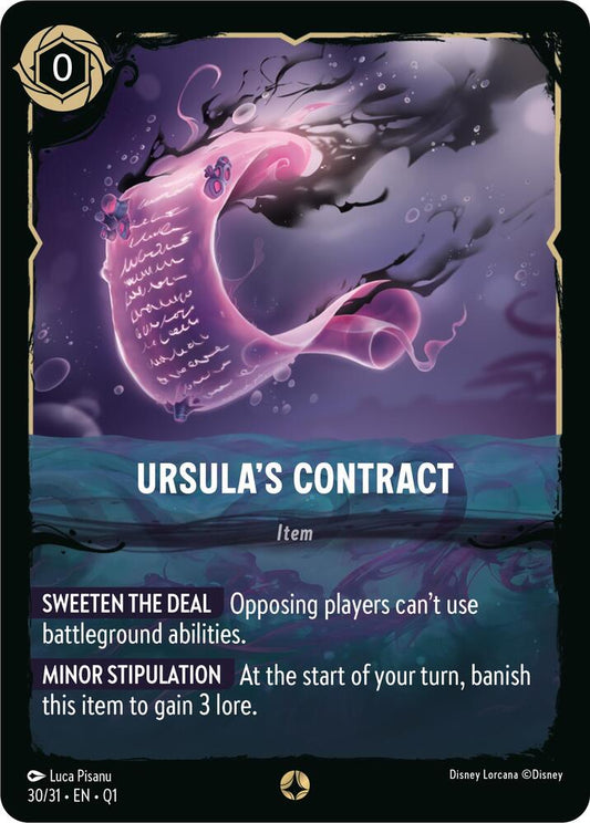 Ursulas Contract (Illumineer's Quest: Deep Trouble) 