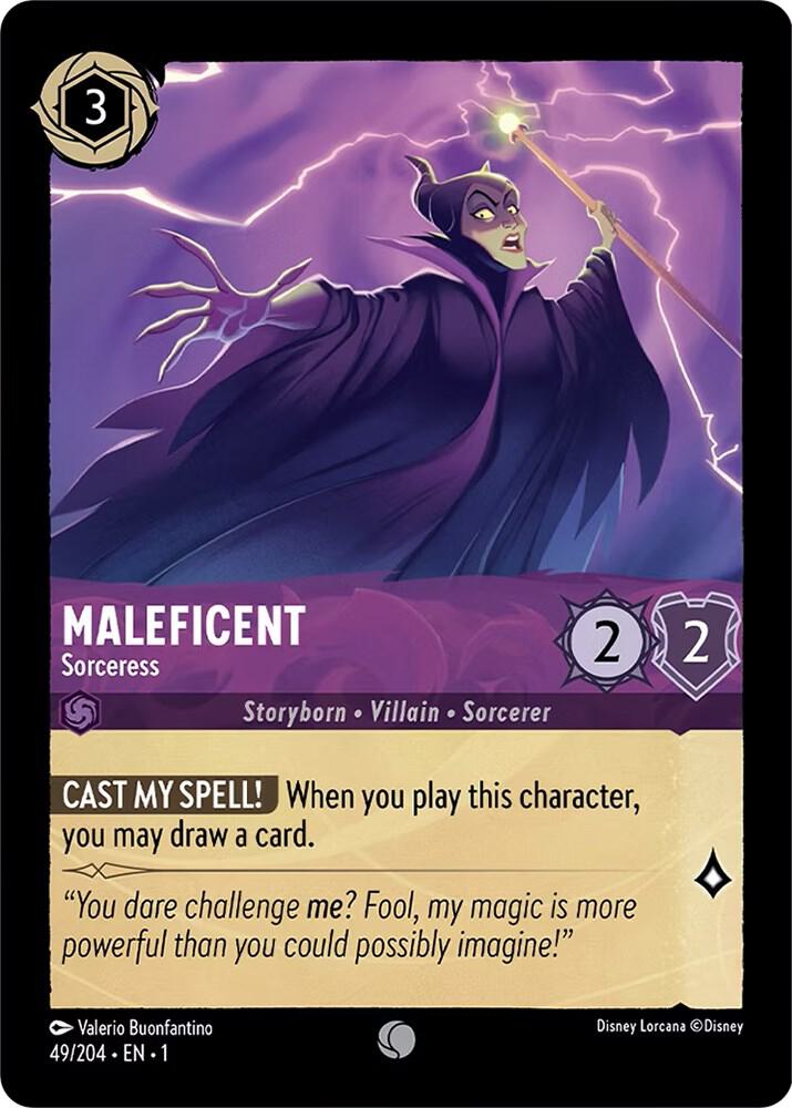 Maleficent Sorceress (The First Chapter)  - Cold Foil