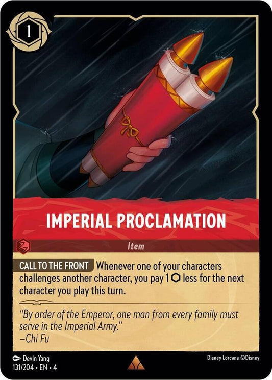 Imperial Proclamation (Ursula's Return) 