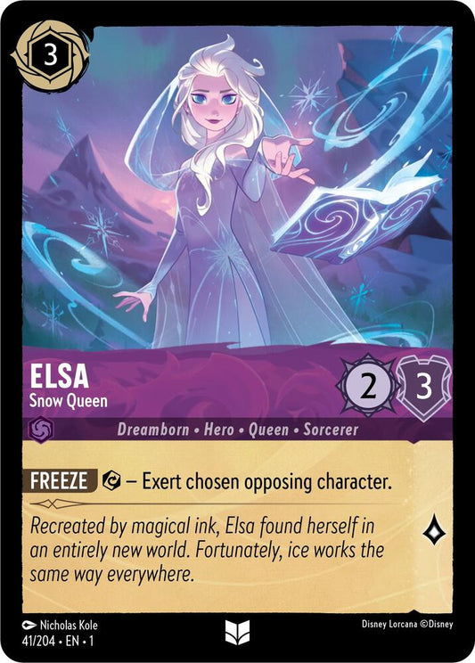 Elsa Snow Queen (The First Chapter)  - Cold Foil