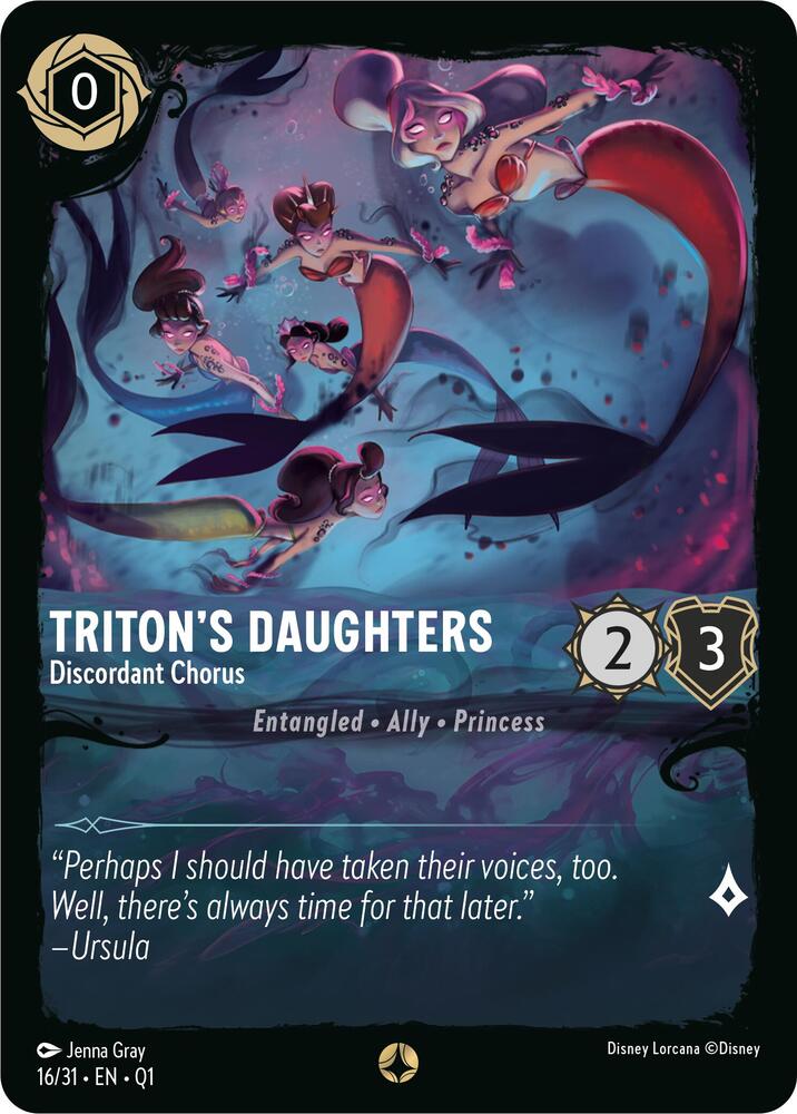 Tritons Daughters Discordant Chorus (Illumineer's Quest: Deep Trouble) 