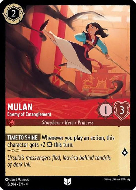 Mulan Enemy of Entanglement (Ursula's Return) 