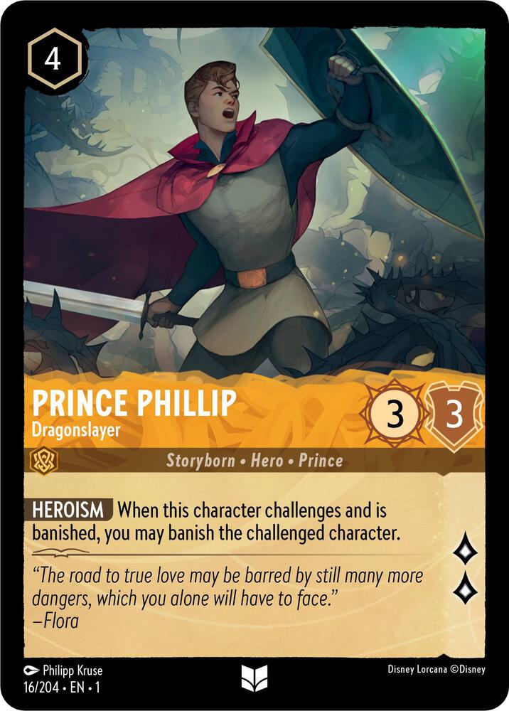 Prince Phillip Dragonslayer (The First Chapter)  - Cold Foil