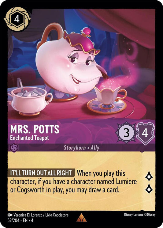 Mrs Potts Enchanted Teapot (Ursula's Return) 