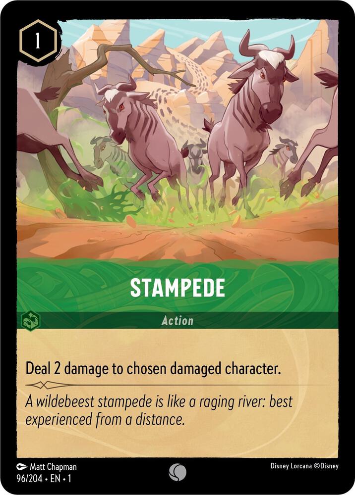 Stampede (The First Chapter)  - Cold Foil