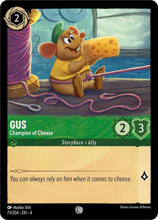 Gus Champion of Cheese (Ursula's Return) 