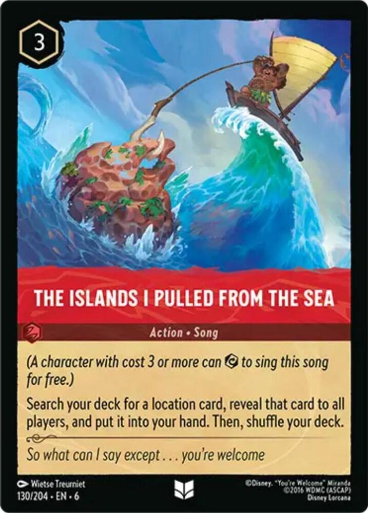 The Islands I Pulled From The Sea (Azurite Sea)  - Cold Foil