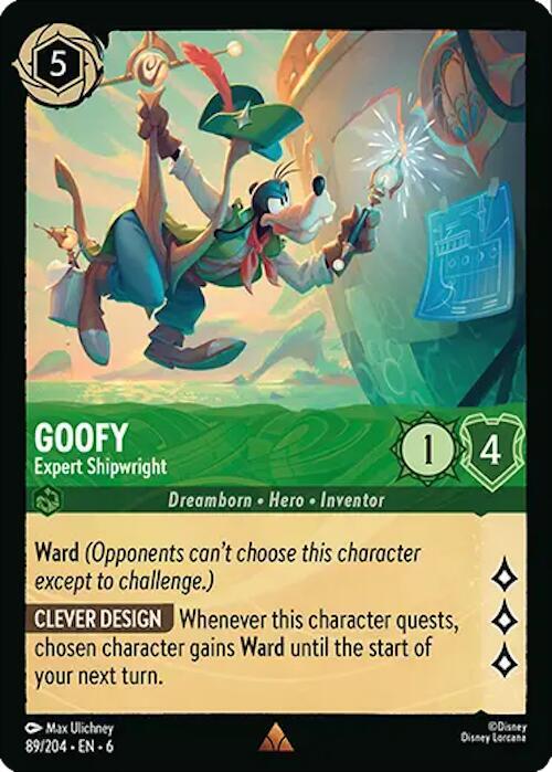 Goofy Expert Shipwright (Azurite Sea)  - Cold Foil