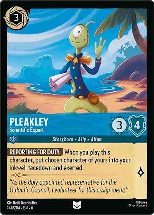 Pleakley Scientific Expert (Azurite Sea)  - Cold Foil