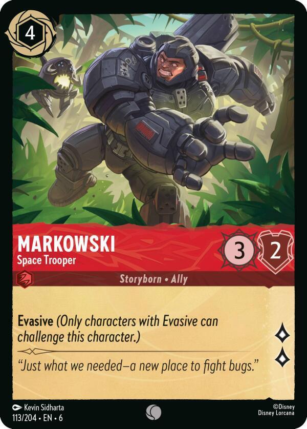 Markowski Space Trooper (Azurite Sea)  - Cold Foil