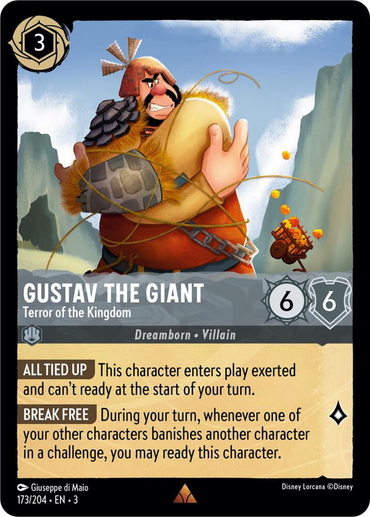 Gustav the Giant Terror of the Kingdom (Into the Inklands)  - Cold Foil
