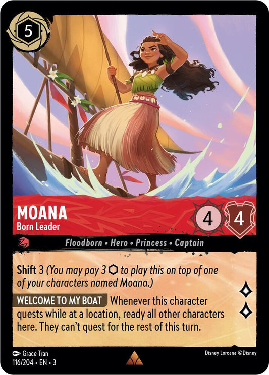 Moana Born Leader (Into the Inklands)  - Cold Foil