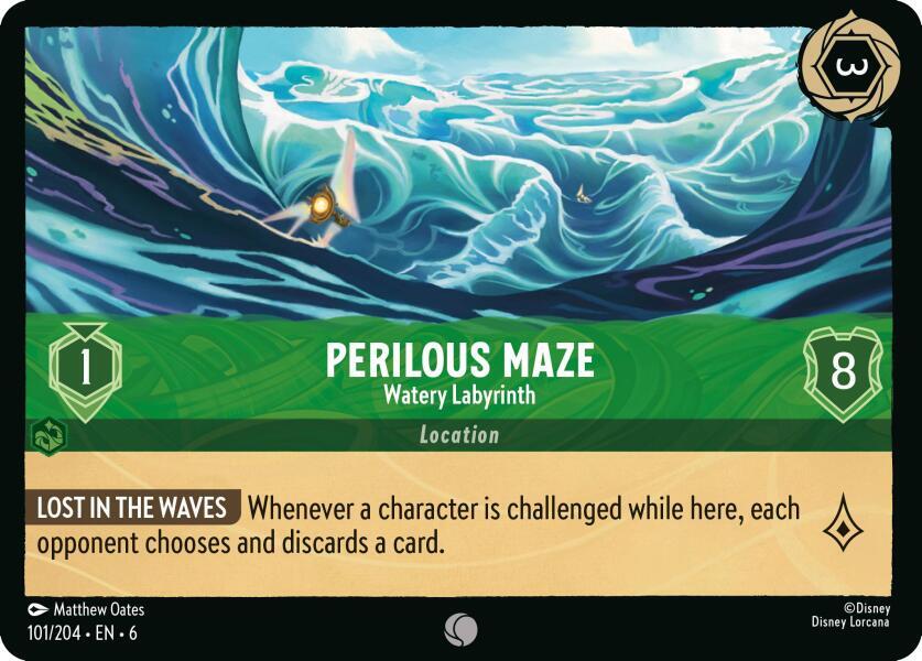 Perilous Maze Watery Labyrinth (Azurite Sea) 