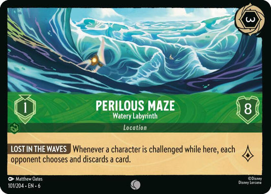 Perilous Maze Watery Labyrinth (Azurite Sea) 