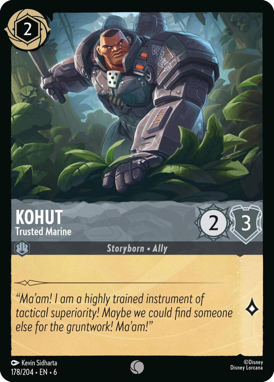 Kohut Trusted Marine (Azurite Sea)  - Cold Foil