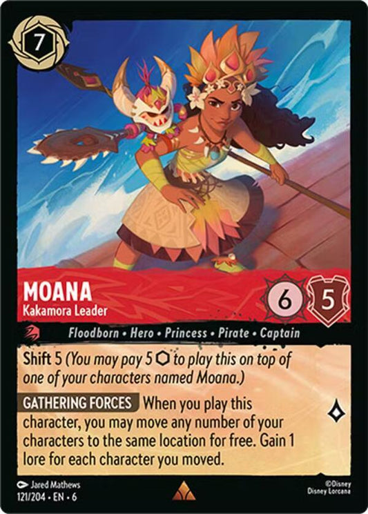 Moana Kakamora Leader (Azurite Sea)  - Cold Foil