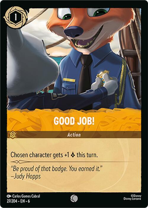 Good Job (Azurite Sea)  - Cold Foil