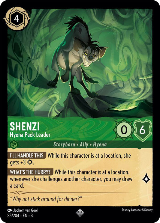 Shenzi Hyena Pack Leader (Into the Inklands)  - Cold Foil