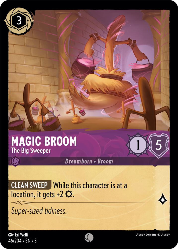 Magic Broom The Big Sweeper (Into the Inklands) 
