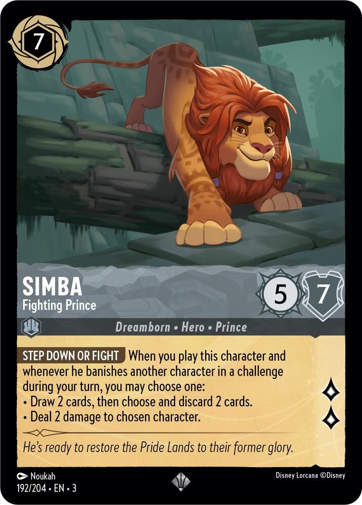 Simba Fighting Prince (Into the Inklands) 