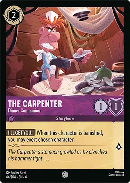 The Carpenter Dinner Companion (Azurite Sea)  - Cold Foil