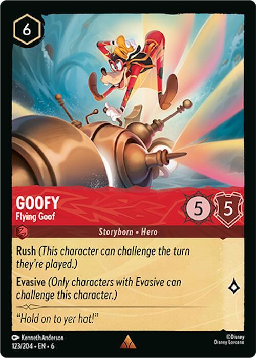 Goofy Flying Goof (Azurite Sea)  - Cold Foil