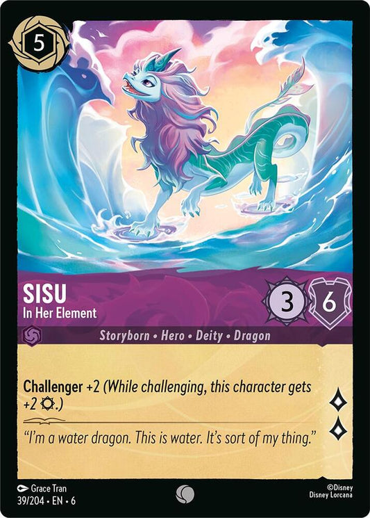 Sisu In Her Element (Azurite Sea) 
