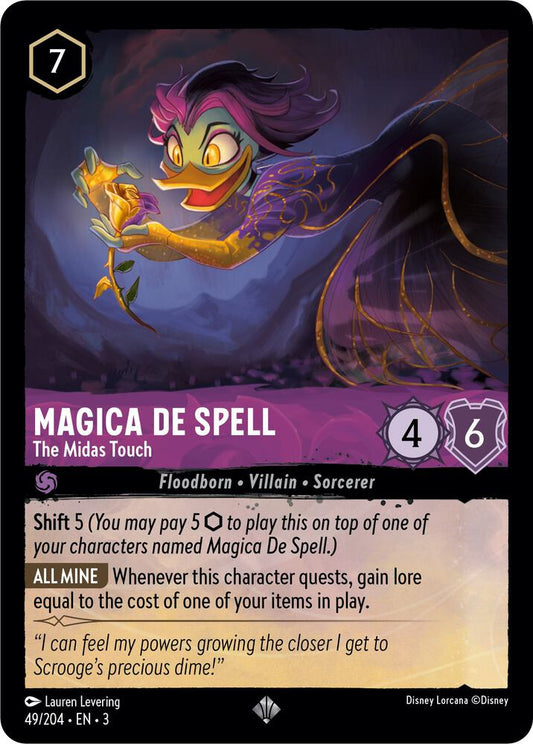 Magica De Spell The Midas Touch (Into the Inklands) 