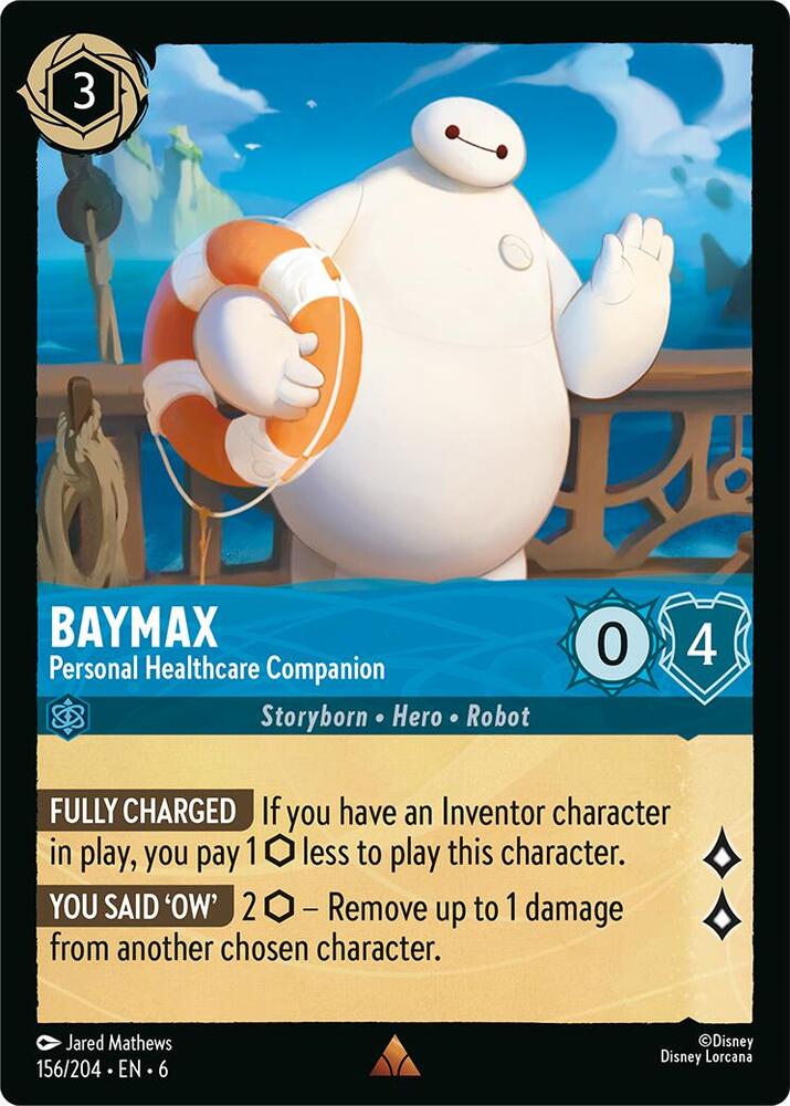 Baymax Personal Healthcare Companion (Azurite Sea)  - Cold Foil