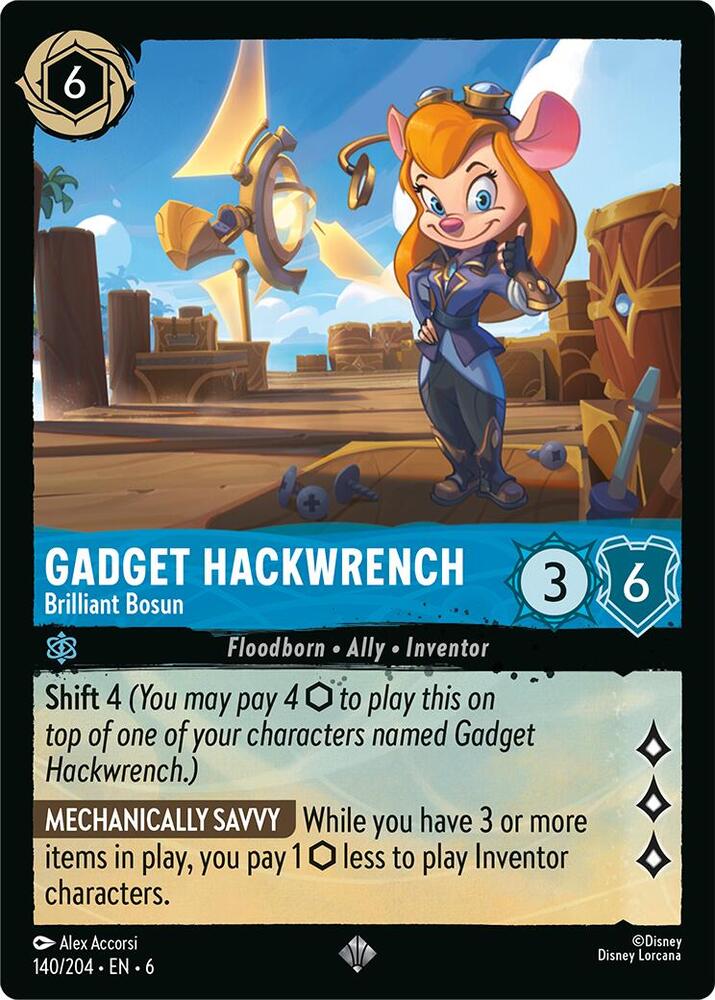 Gadget Hackwrench Brilliant Bosun (Azurite Sea) 