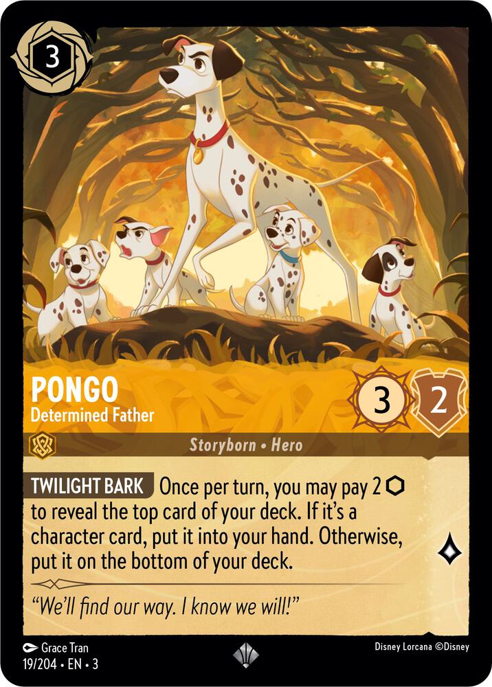 Pongo Determined Father (Into the Inklands) 