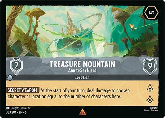 Treasure Mountain Azurite Sea Island (Azurite Sea) 