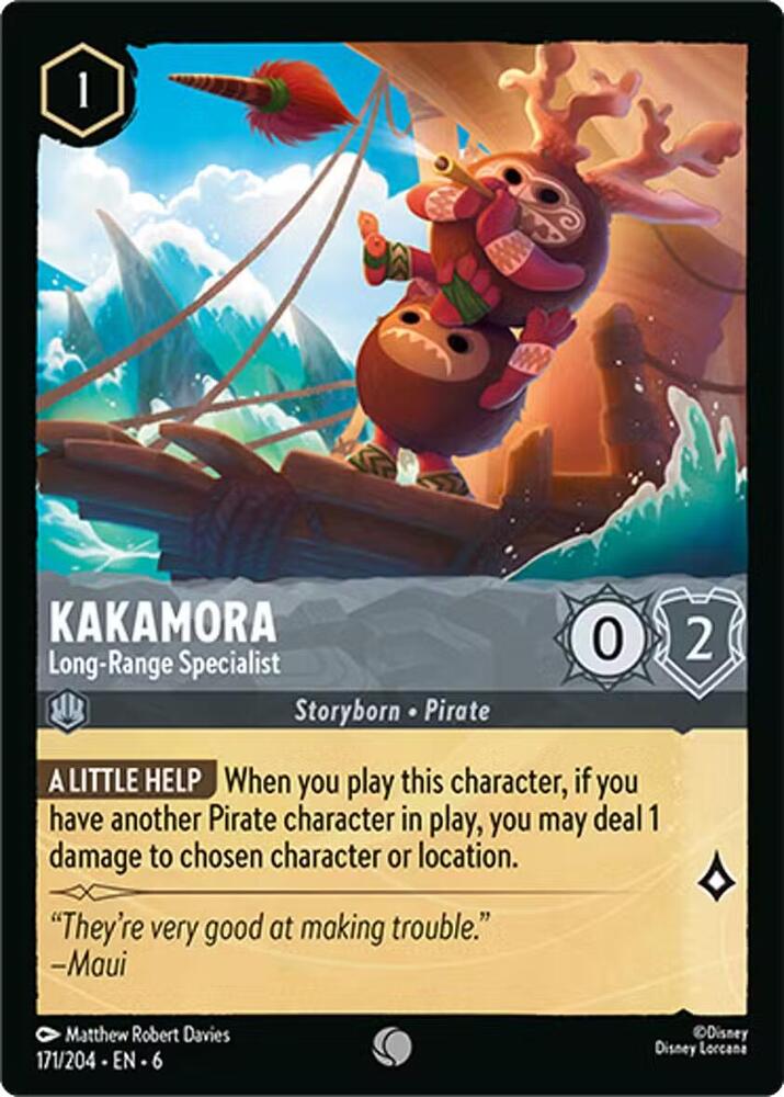 Kakamora Long Range Specialist (Azurite Sea)  - Cold Foil