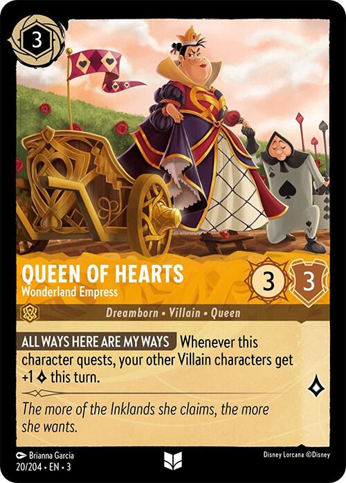 Queen of Hearts Wonderland Empress (Into the Inklands)  - Cold Foil