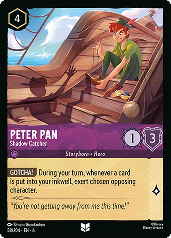 Peter Pan Shadow Catcher (Azurite Sea)  - Cold Foil