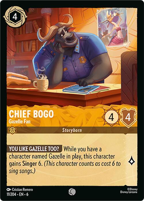 Chief Bogo Gazelle Fan (Azurite Sea) 