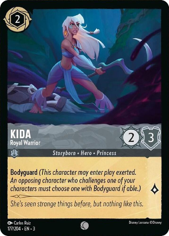 Kida Royal Warrior (Into the Inklands)  - Cold Foil