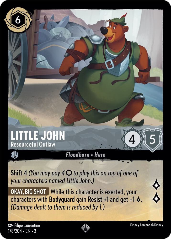 Little John Resourceful Outlaw (Into the Inklands)  - Cold Foil
