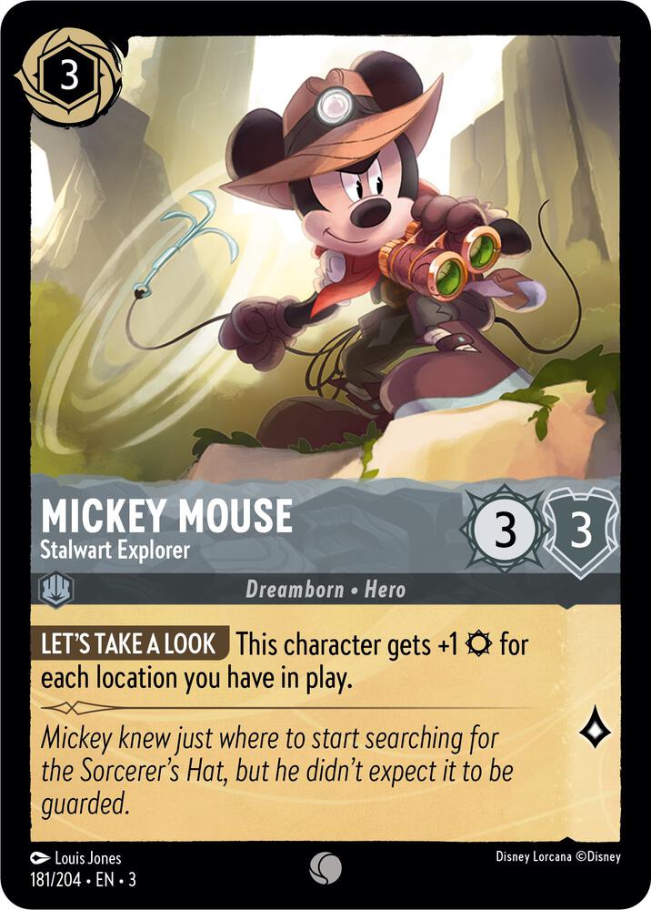 Mickey Mouse Stalwart Explorer (Into the Inklands) 