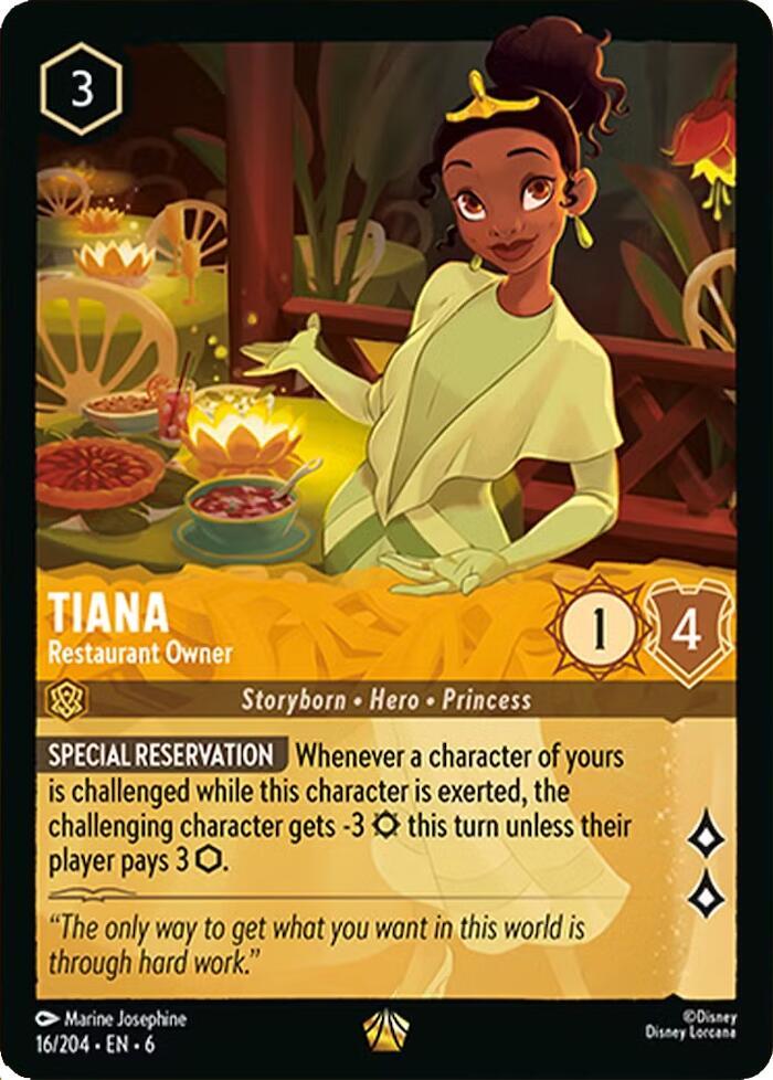 Tiana Restaurant Owner (Azurite Sea) 