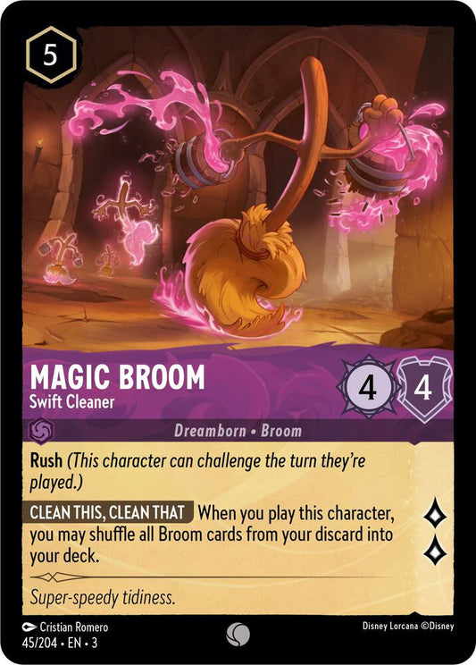 Magic Broom Swift Cleaner (Into the Inklands)  - Cold Foil