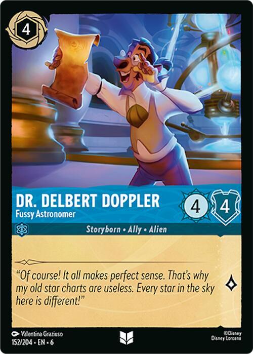 Dr Delbert Doppler Fussy Astronomer (Azurite Sea) 