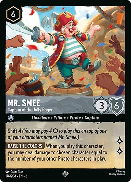 Mr Smee Captain of the Jolly Roger (Azurite Sea) 