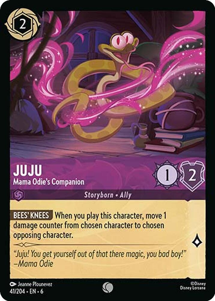 Juju Mama Odies Companion (Azurite Sea)  - Cold Foil