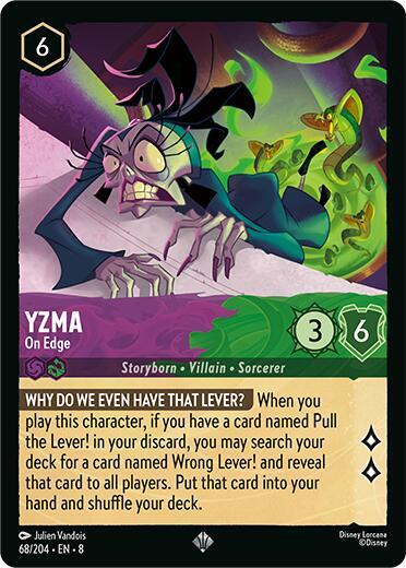 Yzma On Edge (Reign of Jafar) 